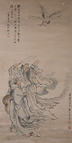 A Li shida's figure painting