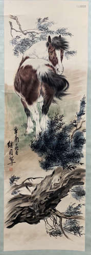 A Liu jiyou's flowers and birds painting