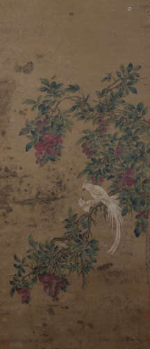 A Lin chun's flower&bird painting