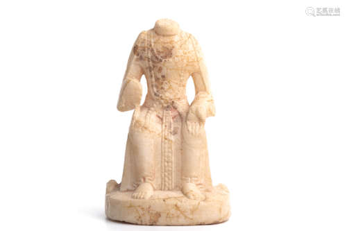 Chinese white marbel buddha statue