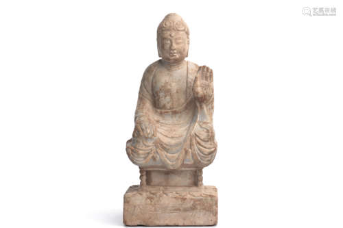 Chinese stone buddha statue