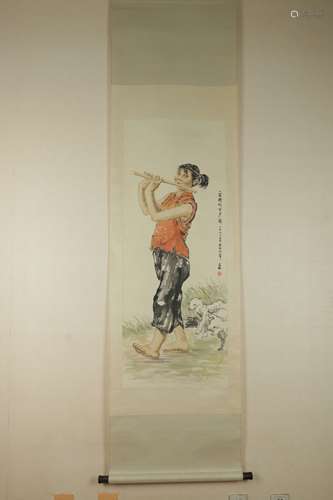 Chinese watercolor painting