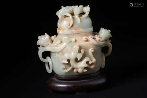 Chinese jade carving.