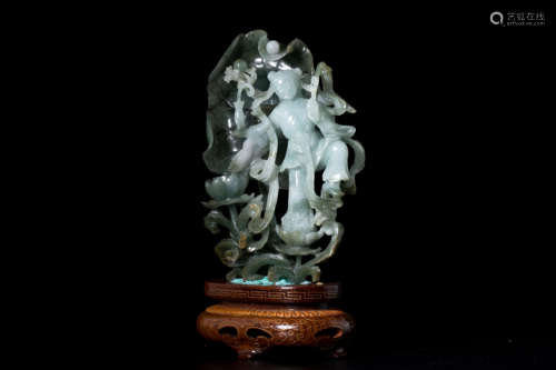 Chinese jadeite carving