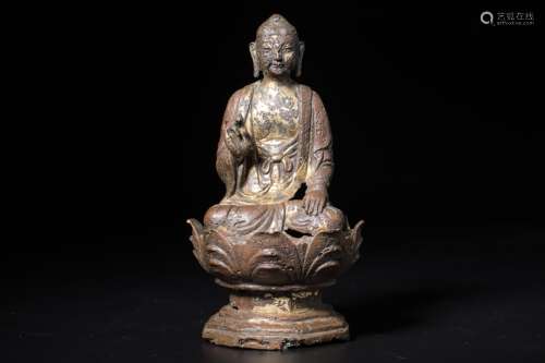 Chinese bronze Buddha