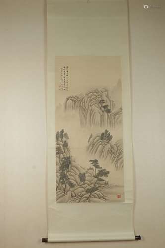 Chinese landscaping painting