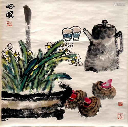 Chinese Hanging Scroll Painting