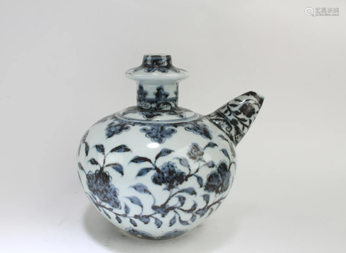 Chinese Blue & White Ewer