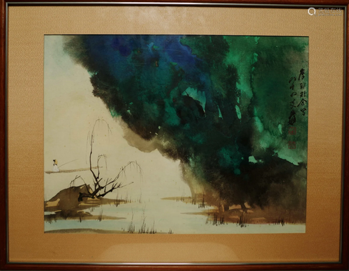 Chinese Framed Painting