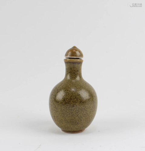 A Porcelain Snuff Bottle