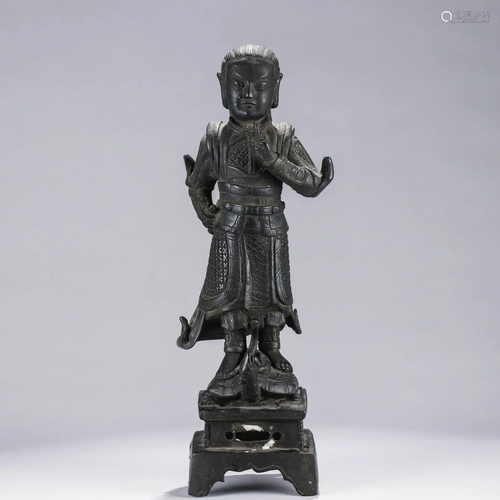 Bronze Figure of Emperor Zhenwu