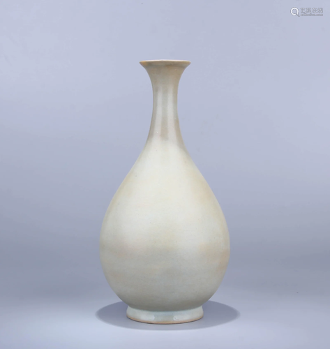 Ru Type Celadon Glaze Pear-Shape Vase