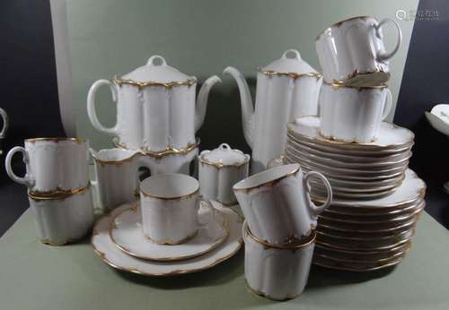 Kaffee-Teeservice "Rosenthal" Monbijou, Goldrand