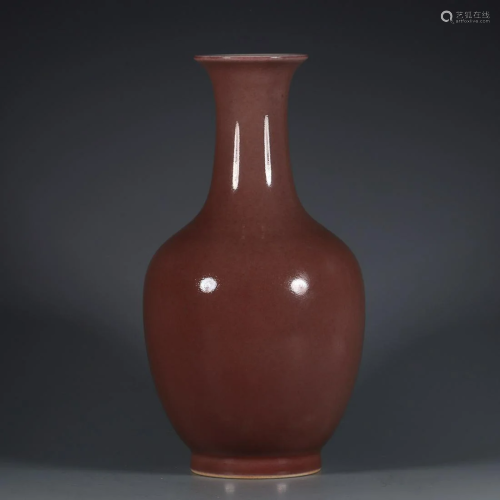 LANGYAO-RED-GLAZED VASE