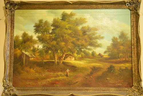 E. Forlee, Oil painting