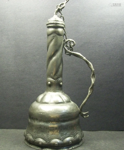 18-19TH Century/Span Western Tin Flagon