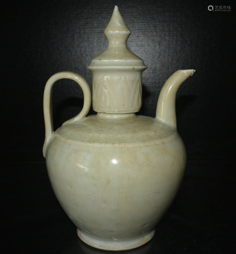 Finely Chinese Porcelain Pot Song Dynasty Wine Pot