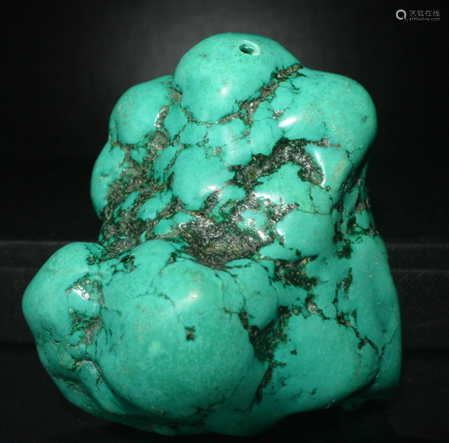 A Large Finely Rough Turquoise--262g