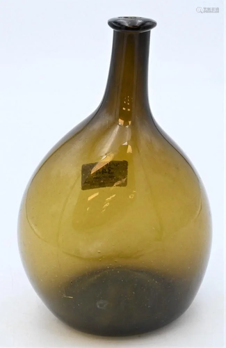 Chestnut Bottle, height 8 1/2 inches, Provenance: