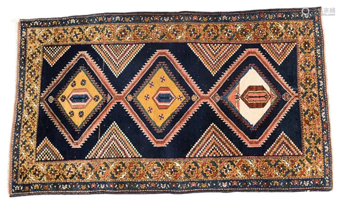 Oriental Throw Rug, 4' x 6' 8