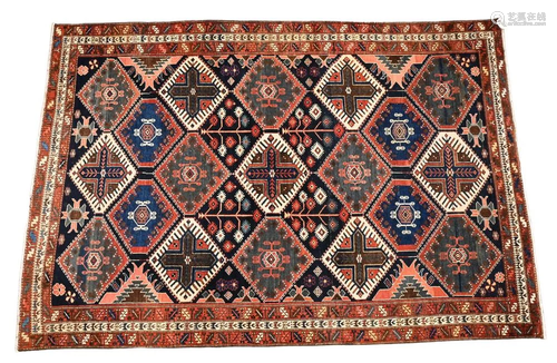 Baktiari Oriental Area Rug, 5' 4