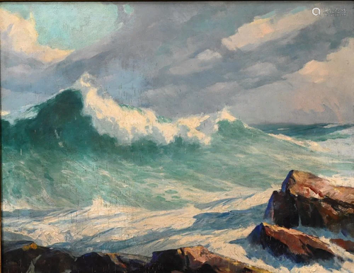 Gordon Grant, British/American, 1875 - 1962, Waves