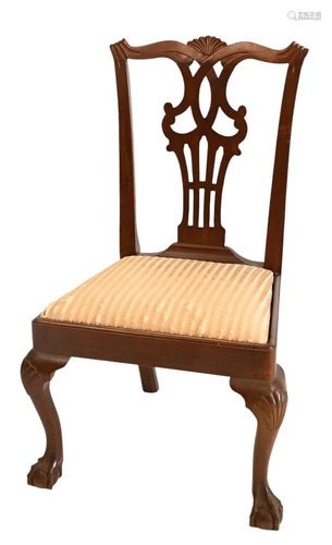 Chippendale Mahogany Side Chair