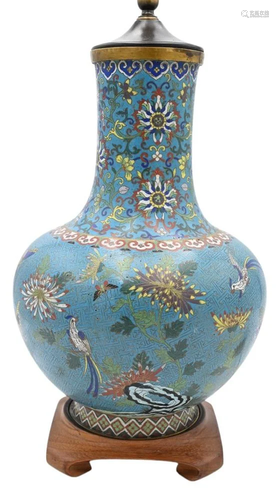 Large Cloisonne Vase