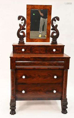 Federal Mahogany Butlers Desk