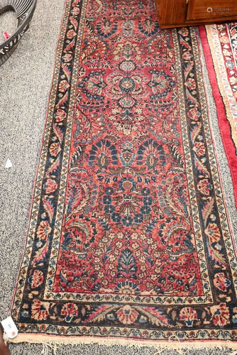 Sarouk Oriental Runner, 2' 6