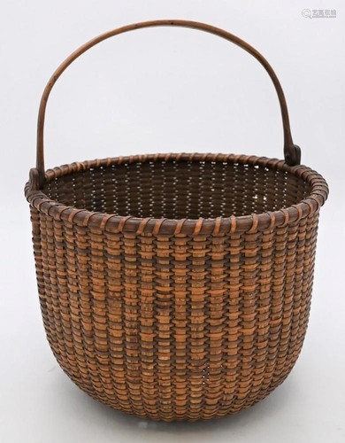 Nantucket Swing Handle Basket, having minute damage