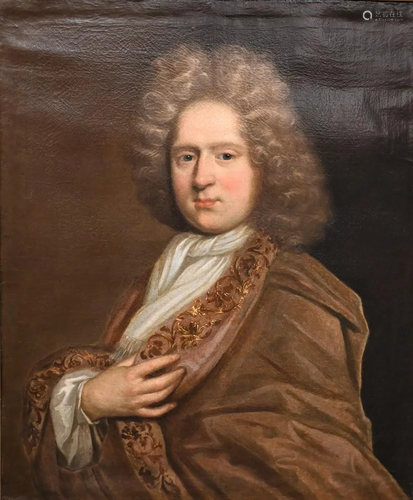 British School, 17th/18th century, portrait of a