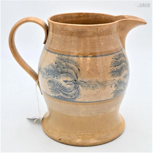 Yellowware Pitcher,