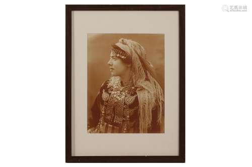 TWO PORTRAITS OF ALGERIAN WOMEN ca. 1890-1900, one attribute...