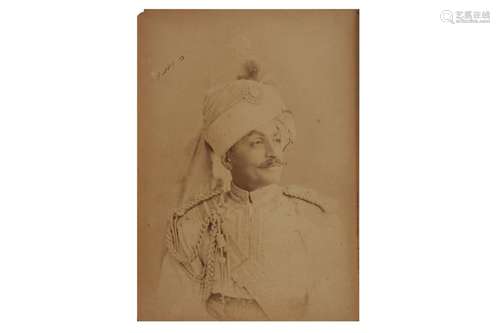 TWO MAHARAJA PORTRAITS India, early 20th Century