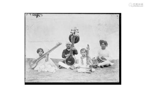 A FAMILY OF MUSICIANS India, ca.1900