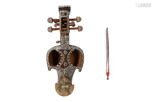 AN ENSEMBLE OF SOUTH ASIAN INSTRUMENTS FROM THE COLLECTION O...