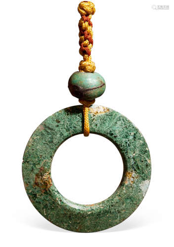 漢代 水藻瑪瑙環