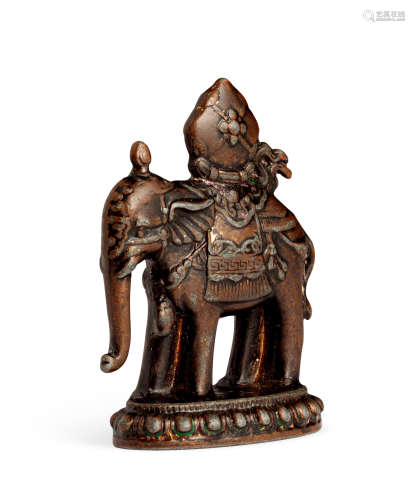 15世紀 銅合金摩尼寶象