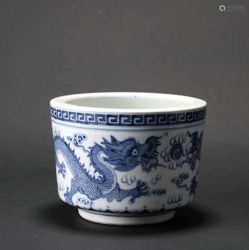 Blue And White Porcelain Furnace