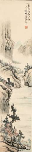 Ink Painting Of Landscape - Xu Bangda