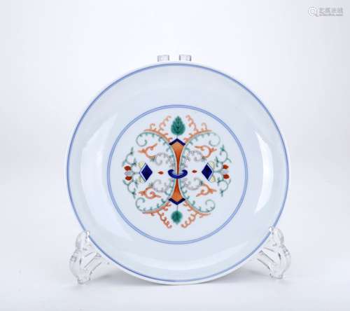 Doucai Porcelain Plate