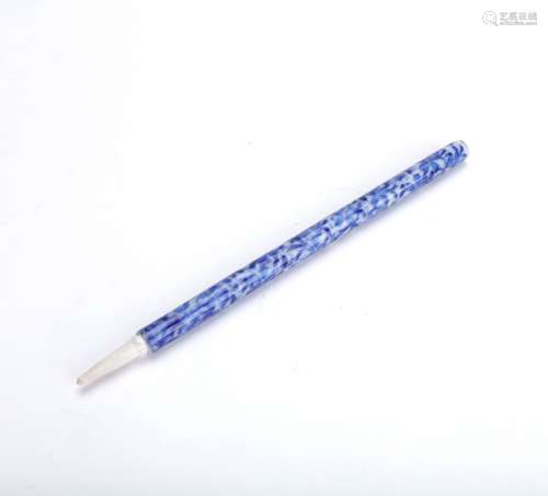 Blue And White Porcelain Writing Brush