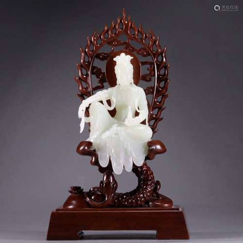 Hetian Jade Guanyin Ornaments