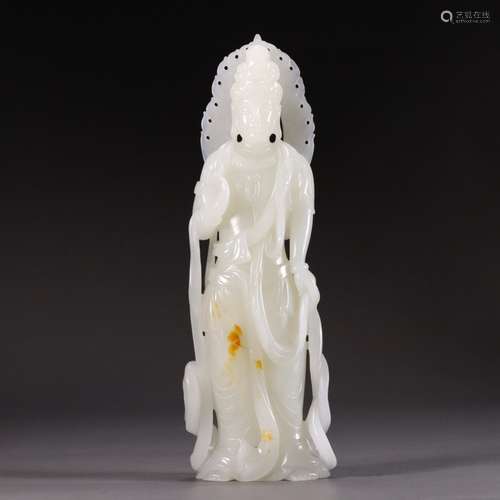 Hetian Jade Guanyin Ornaments