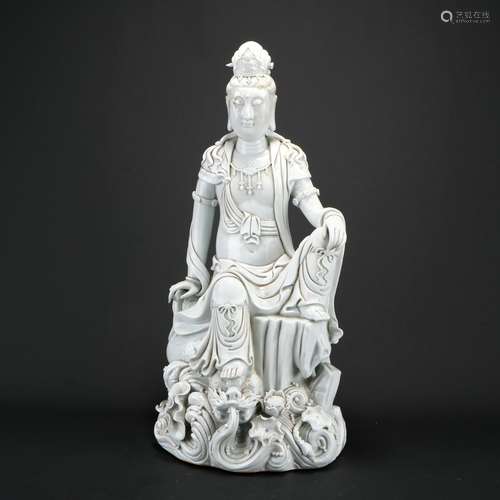 White Glazed Porcelain Guanyin