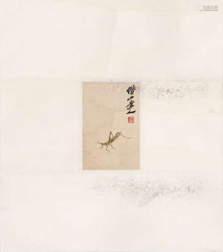 Ink Painting Of Cordyceps - Qi Baishi