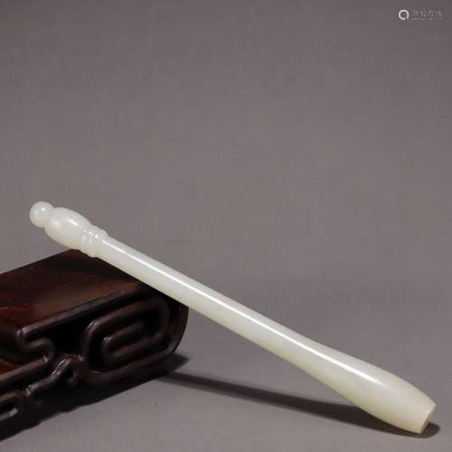 Hetian Jade Brush Holder