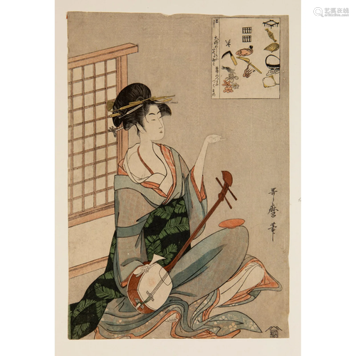 KITAGAWA UTAMARO (1753-1806) EDO PERIOD