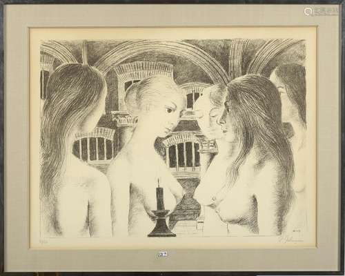 Gravures DELVAUX Paul (1897 - 1994)